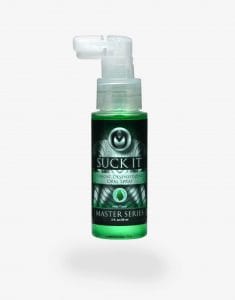 Suck it er en lokalbedøvende spray til at hjælpe med gag refleksen