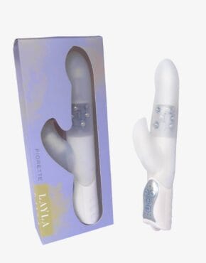 Layla Fiorette Rabbit Vibrator med 10 vibrationsmuligheder-0