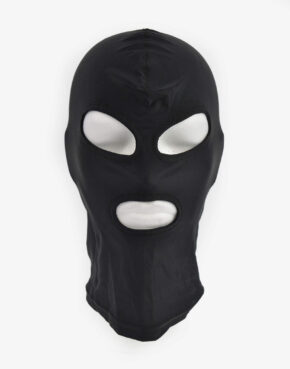 Spandex maske med mund og øjenhuller - FACADE