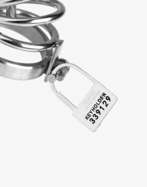 Plastiklåse til kyskhedsbælter-0