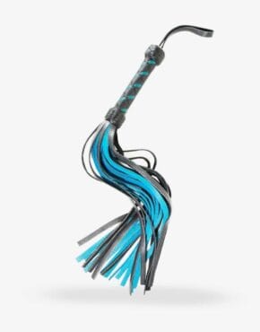 Blød bullhide premium flogger-0