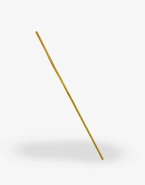 Råt 8 mm manila spanskrør med rundede ender-0