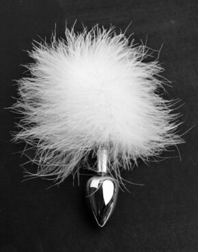 White bunny kanin buttplug-0