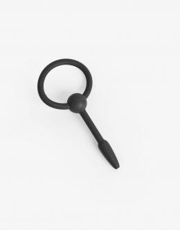 SM Play - Hult silikone plug m. ring - Rino