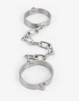 Chained - Stål ankel manchetter med kæde