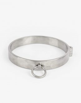 Chained - Stål halsbånd m. umbraco