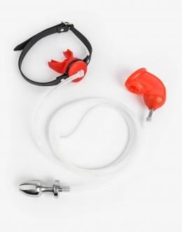 Recycler urinal sæt m. metal butt plug