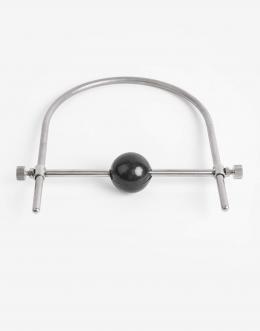 SM Play Justerbart metal ball gag