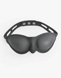 SM Play silikone blindfold