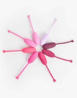 Bækkenbundstræningssæt med 8 vægte