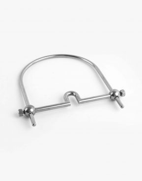 SM Play Justerbar metal tunge gag