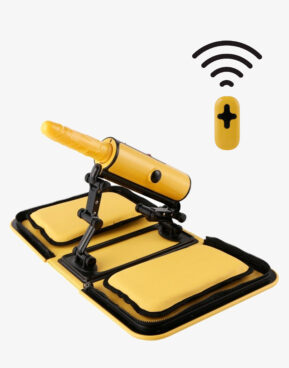 BagMeUp - Sex maskine i gul taske