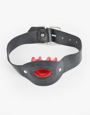 Latex Gag med tunge