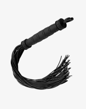Fantasy Flogger i sort silikone