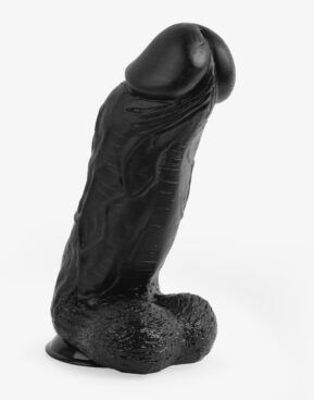 Big Adam - Tyk solid dildo i sort eller beige