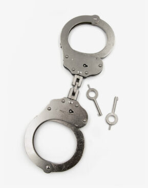 Drejelige stål håndjern med dobbelt lås - Mister B