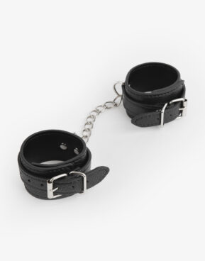 CrocoDile - Sorte Manchetter til hænder og ankler