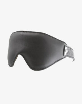 Polstret premium læder blindfold -  Mister B