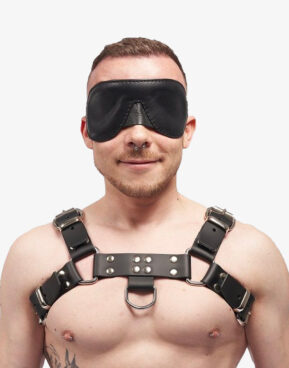 Mister B premium læder blindfold
