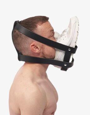 Sneaker hoved harness i læder - Mister B