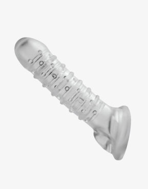 Tom of Finland - Textured Transparent penis sleeve