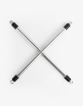 X-spredestang til fiksering af håndled og ankler