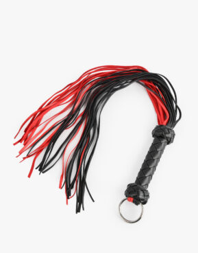 The Handmaid - Flogger med røde og sorte snerter