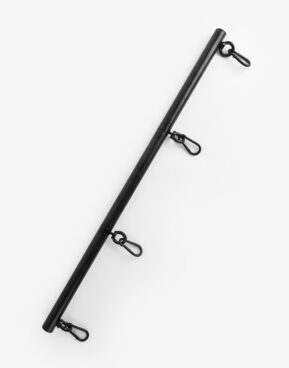 Sort Spredestang med aftagelige led