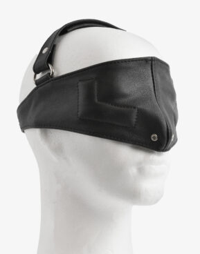 Strict Leather Upper Face Blindfold