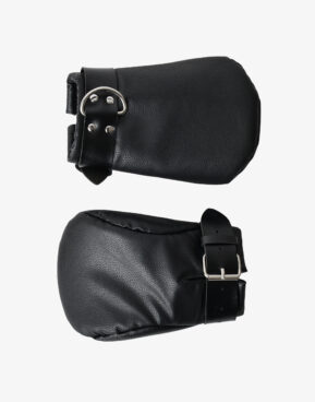 Bondage handsker i vegansk læder