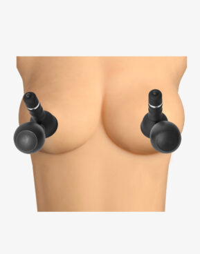 Brystkopper med sugefunktion og vibrator